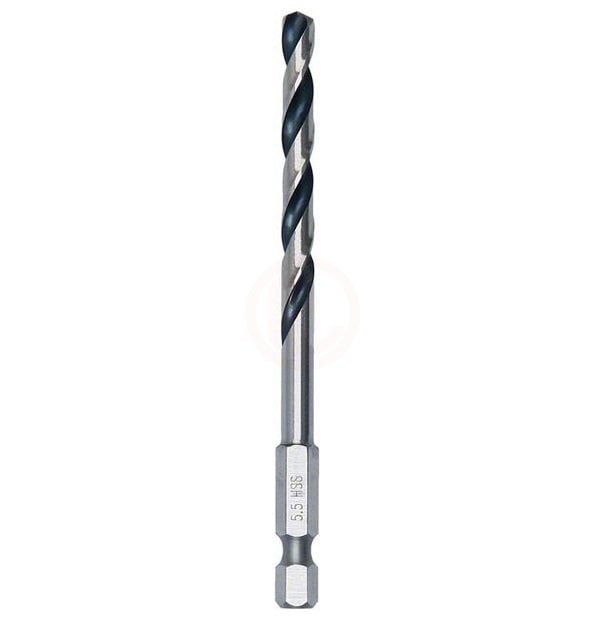 Bosch Metal Matkap Ucu HSS PointTeQ 1/4 İnç Altıgen Şaft 5,5 mm - 2608577527