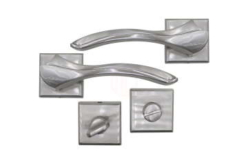 Nobel Bilecik Inox Kare Rozetli Wc - 10730800