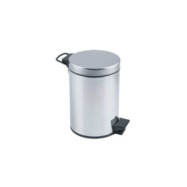 Efor Metal 430 Kalite Pedallı Çöp Kovası 3 Lt Paslanmaz - 40200