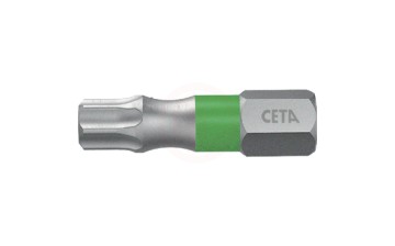 Ceta Form 1/4 İnç Torx Bits Uç (Renk Kodlu) T30 X 25 Mm