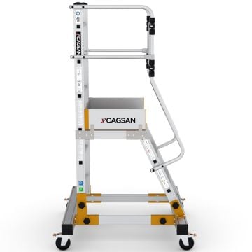 Çağsan Raf ve Depolama Platformu 3+1 Basamaklı - RD0012 - 1,0
