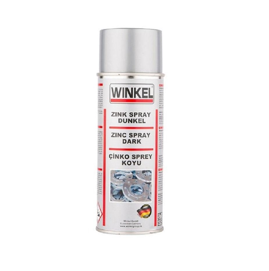 Winkel Çinko Galvaniz Sprey 400 Ml Koyu