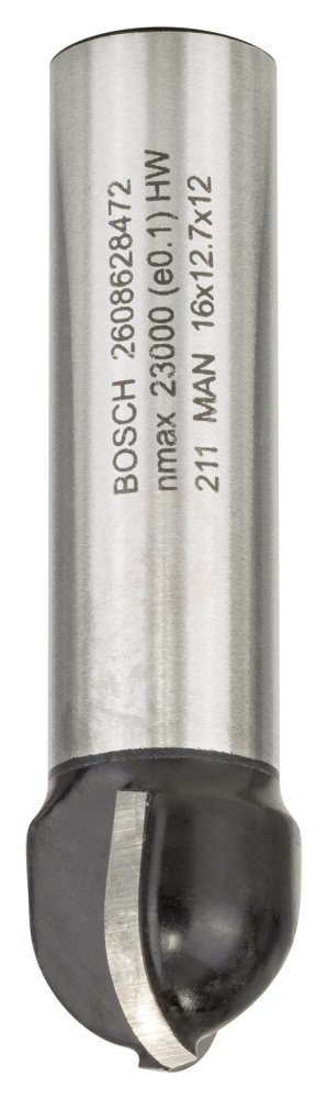 Bosch Yarımay Freze Ucu Standard For Wood 12x16x54x8 mm - 2608628472