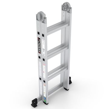 Çağsan Katlanır Alüminyum Merdiven 2x3 Basamaklı - K2