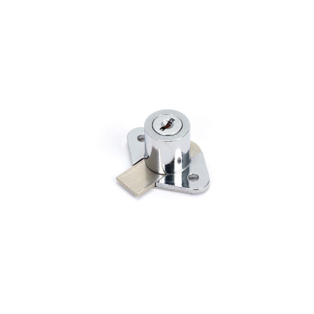 Ugr Çekmece Kilidi Oval Krom 106 Barel Uzunluk 22 mm Barel Çap 22 mm