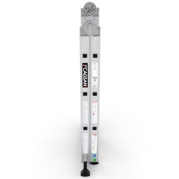 Çağsan Katlanır Alüminyum Merdiven 2x3 Basamaklı - K2
