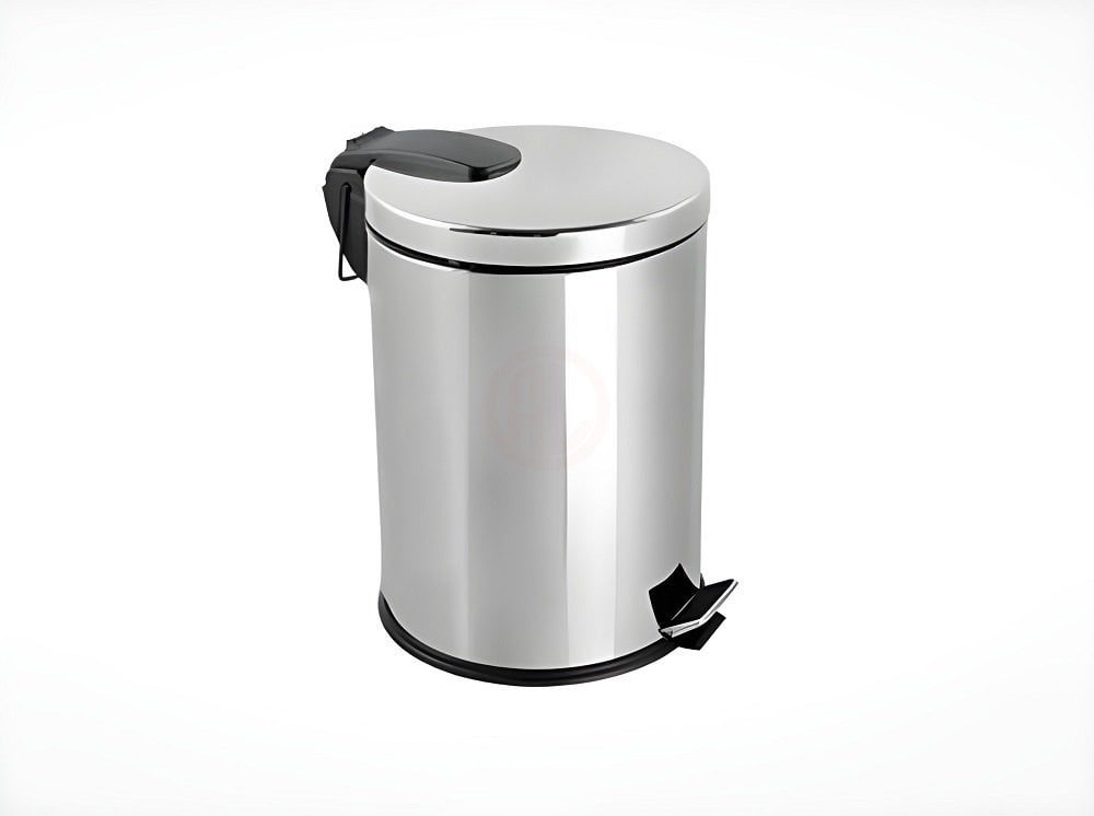 Efor Metal 403 Kalite Pedallı Çöp Kovası 5 Lt - 40300