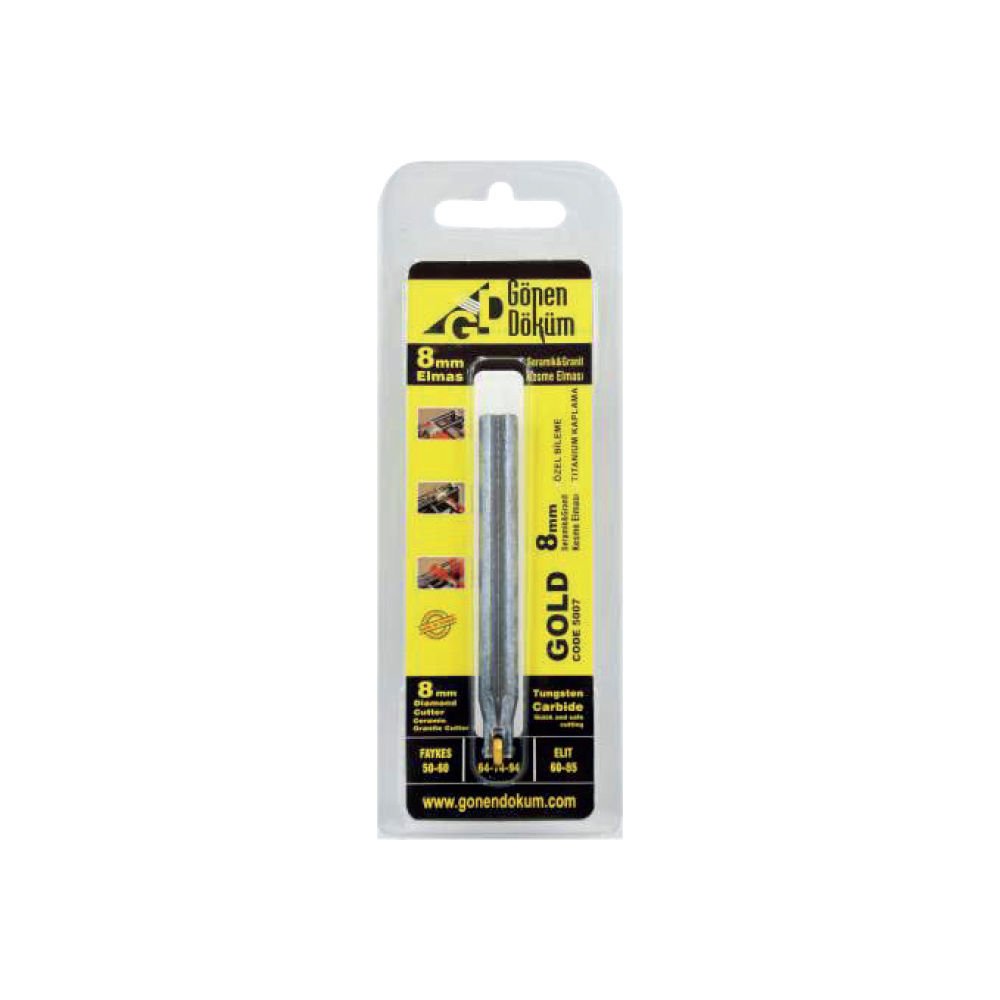Faykes Seramik Kesme Elması 10 Mm Gold