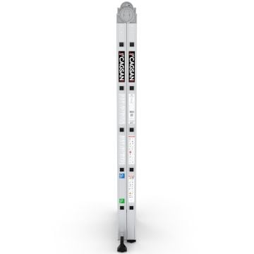 Çağsan Katlanır Alüminyum Merdiven 2x5 Basamaklı - K3