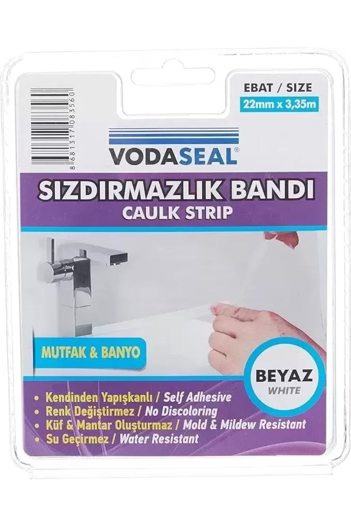 Vodaseal Sızdırmazlık Bandı 22 Mm X3,35 M