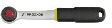 Proxxon Cırcır Kolu 1/4 İnç Standart Tip 44 Diş Cırcır Kafası Hızlı Lokma Çıkartma Butonu (23092)