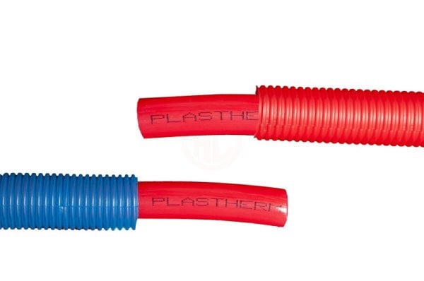 Plastherm PPRC RE-RT Oksijen Bariyerli Spiralli Boru 25 mm Mavi (100 Metre) - PX100250220