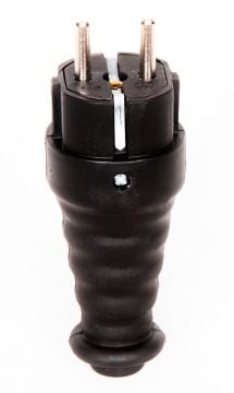 YEF 1X16A Kauçuk Topraklı Erkek Fiş