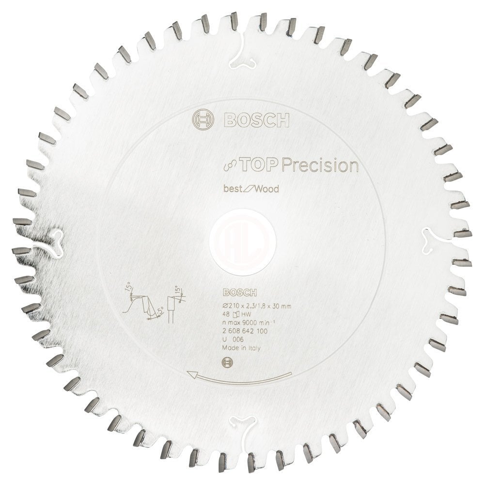 Bosch Daire Testere Bıçağı Best For Wood 210x30 mm 48 Diş - 2608642100