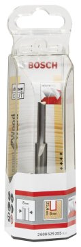 Bosch Oluklu Masif Freze Ucu Expert For Wood 8x6x76 mm - 2608629355