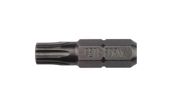 Ceta Form 1/4 İnç 5 Köşe Delikli Torx Bits Uç Ipr40 X 25 Mm
