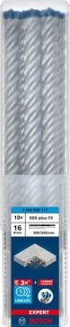 Bosch Kırıcı Delici Uç SDS-Plus-7X Expert 16x265 mm (10 Adet) - 2608900177