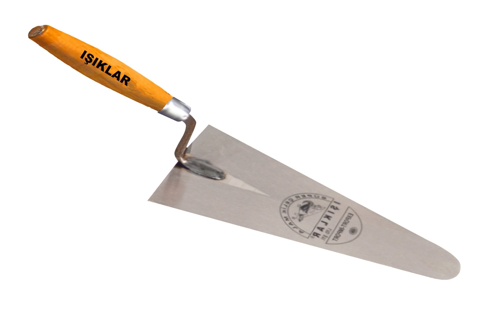 Işıklar Sivri Uçlu Mala Ağaç Sap 14 Cm - 2006-14