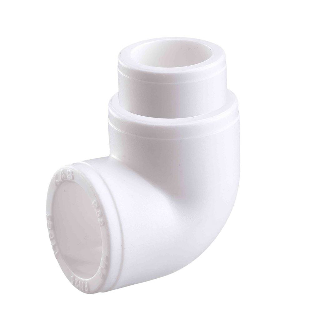 KAS PPRC Kuyruklu Dirsek 90° Beyaz 32 mm