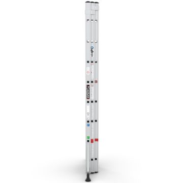 Çağsan Üç Parçalı Sürgülü Alüminyum Merdiven 3x8 Basamaklı - TS075