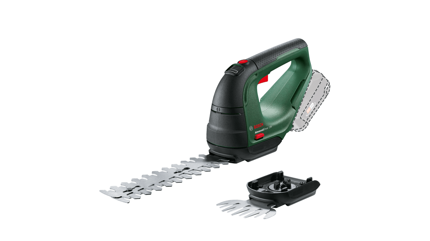 Bosch Çim Makası Advanced Shear 18V-10 Solo (Aküsüz) - 0600857001