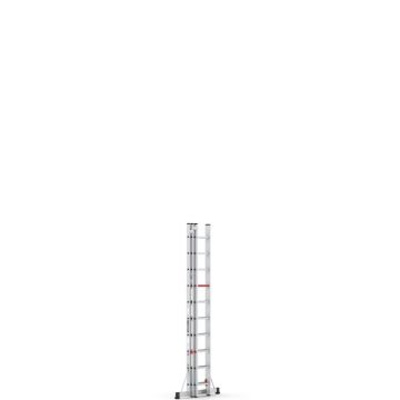 Çağsan Üç Parçalı Sürgülü Alüminyum Merdiven 3x10 Basamaklı - TS090