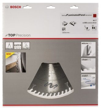 Bosch Daire Testere Bıçağı Best For LaminatedPanel Abrasive 300x30 mm 60 Diş - 2608642106