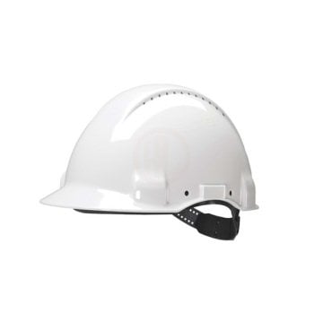3M G3000Cvı Beyaz Havalandırmalı Vinil Bantlı Baret - XH001674759