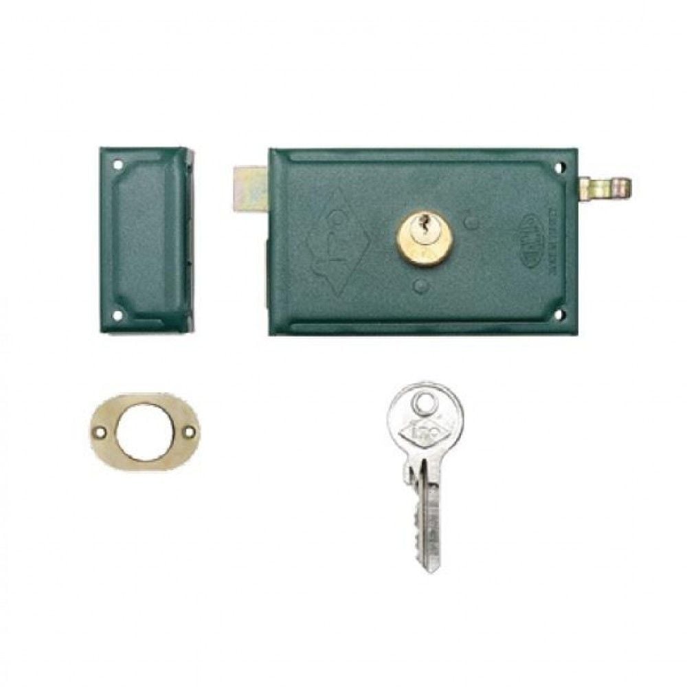 İto Kilit Silindirli Trajlı Kilit Yeşil 70 Mm Seren Mesafeli