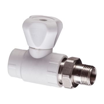 KAS PPRC Radyatör Vanası Düz 3/4 İnç