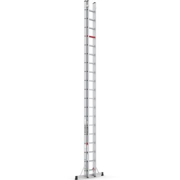 Çağsan İki Parçalı Sürgülü Alüminyum Merdiven 2x19 Basamaklı - TS10011