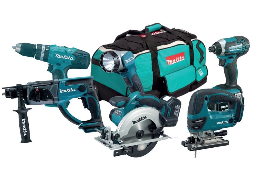 Makita Akülü Makine Seti DLX6068PT (3 x 5,0 Ah Akü)