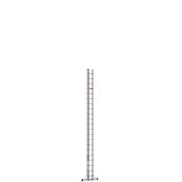 Çağsan İki Parçalı Sürgülü Alüminyum Merdiven 2x21 Basamaklı - TS10012