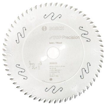 Bosch Daire Testere Bıçağı Best For Wood 250x30 mm 60 Diş - 2608642112