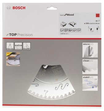 Bosch Daire Testere Bıçağı Best For Wood 250x30 mm 60 Diş - 2608642112