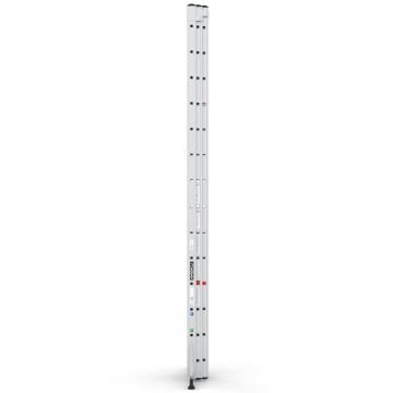 Çağsan Üç Parçalı Sürgülü Alüminyum Merdiven 3x14 Basamaklı - TS120