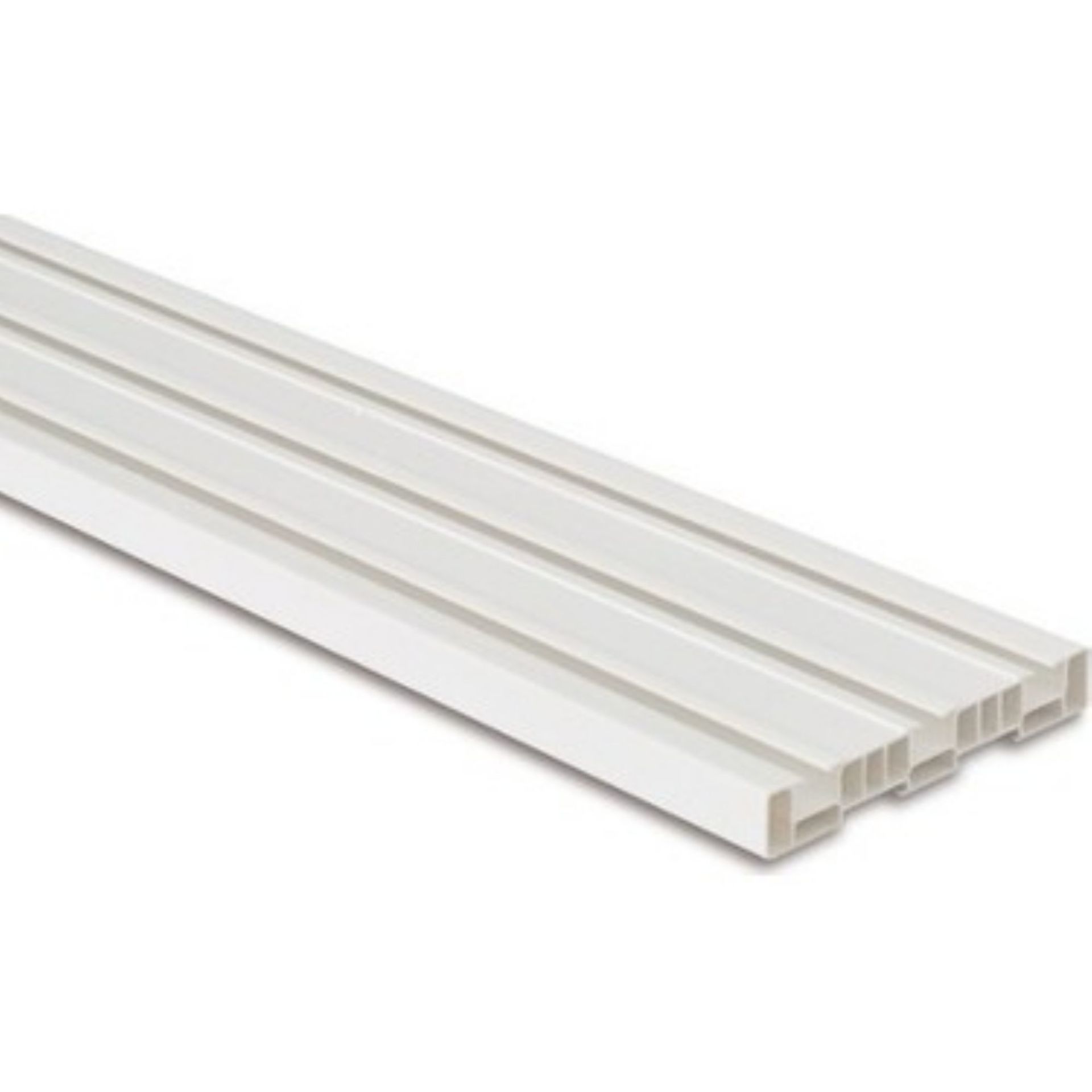 Erolteknik Klasık 3 Lu Pvc Perde Rayı 1 Mt