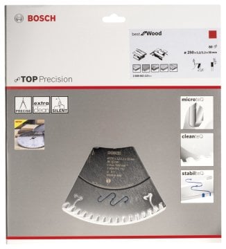 Bosch Daire Testere Bıçağı Best For Wood 250x30 mm 80 Diş - 2608642113