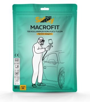 Maxsafety Maxsafety Macrofıt Dısposable Coveralls - MACROFIT-M