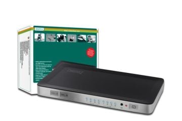 Assmann Digitus Hdmı Matrix Switch, 4 Giriş (Hdmı Arayüzlü Kaynak Cihaz), 2 Çıkış (Hdmı Arayüzlü Görüntü Aygıtı), Uzaktan Kumanda Ürünle Birlikte Gelmektedir