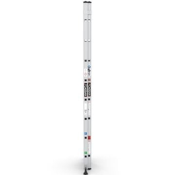 Çağsan İki Parçalı Sürgülü Alüminyum Merdiven 2x8 Basamaklı - TS6050