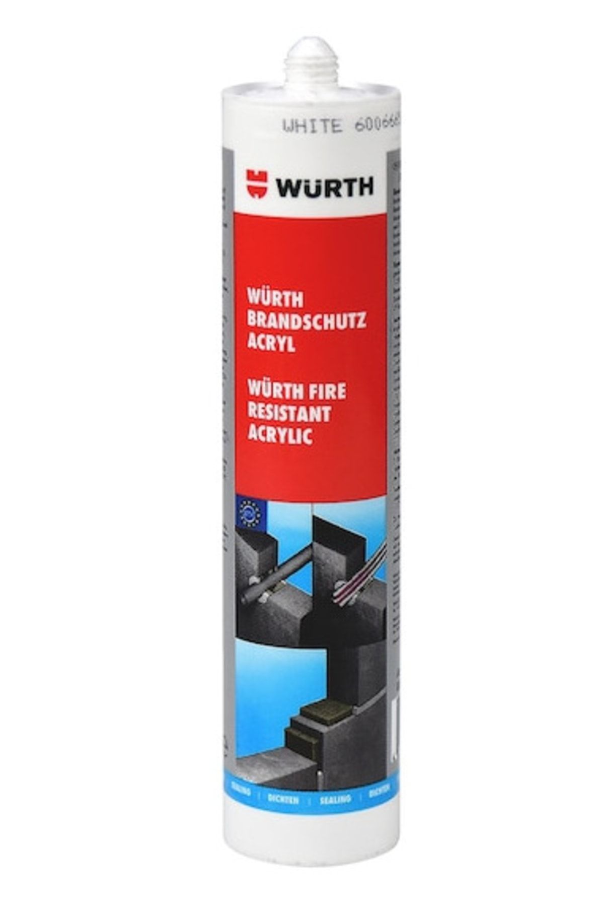Würth Yangın Önleyici Akrilik Mastik 310Ml