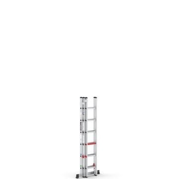 Çağsan Üç Parçalı Sürgülü Alüminyum Merdiven 3x6 Basamaklı - TS6060