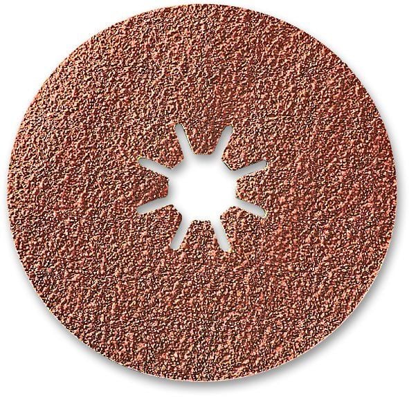 Sia Fiber Disk Zımpara 4861 Sialox Yıldız Delik Ø115x22 mm 36 Kum