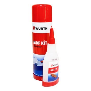 Würth Mdf Kit Şeffaf 493 Ml Hızlı Yapıştırıcı