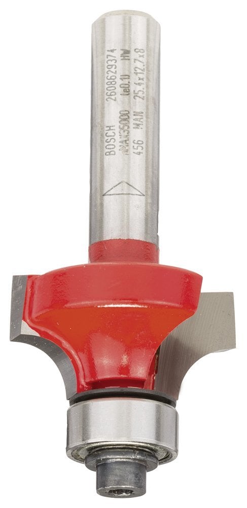 Bosch Yuvarlama Freze Ucu Expert For Wood 8x6,35x55 mm - 2608629374