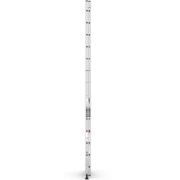 Çağsan İki Parçalı Sürgülü Alüminyum Merdiven 2x14 Basamaklı - TS8