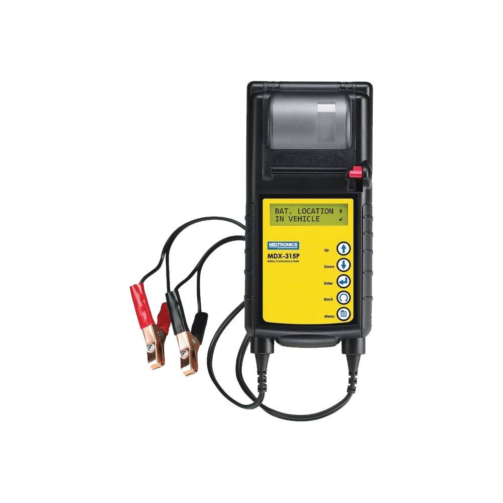 Brio Mıdtronıcs  Akü Test Cihazı Yazıcılı 12V Auto İngilizce