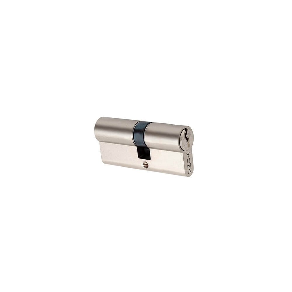 Yuma Kilit Standart Pirinç Cerman Barel 90 mm Saten - YM-B90S