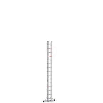 Çağsan İki Parçalı Sürgülü Alüminyum Merdiven 2x15 Basamaklı - TS9